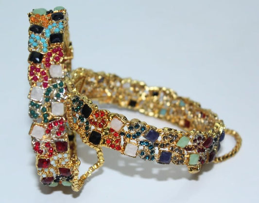 Mosaic Magic Stone Bangles