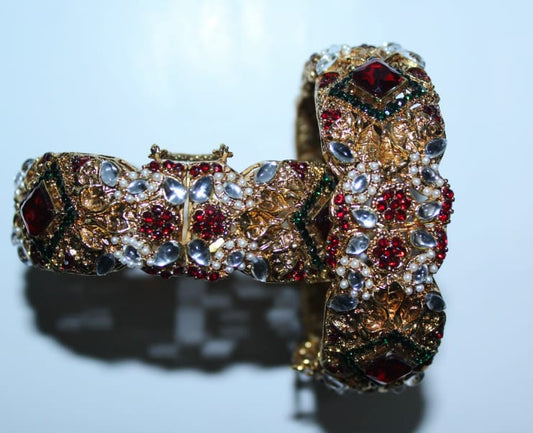 Majestic Ruby Royale Bangles