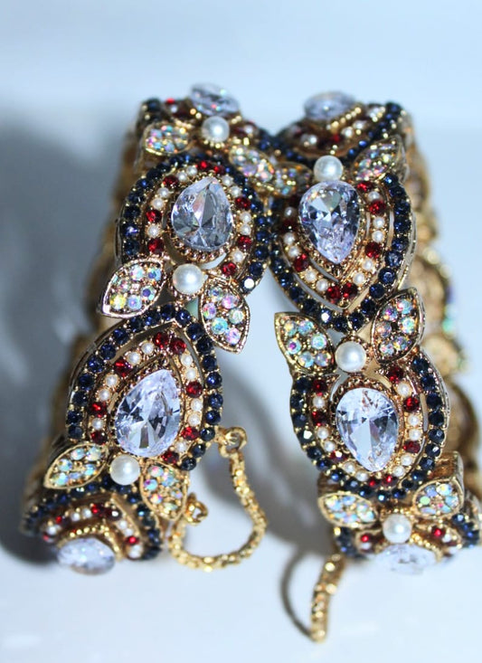 Crystal Majesty Designer Bangles